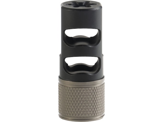 Snowy Mountain Rifle Company Snowflake 2 Port Muzzle Brake 30 Caliber Black