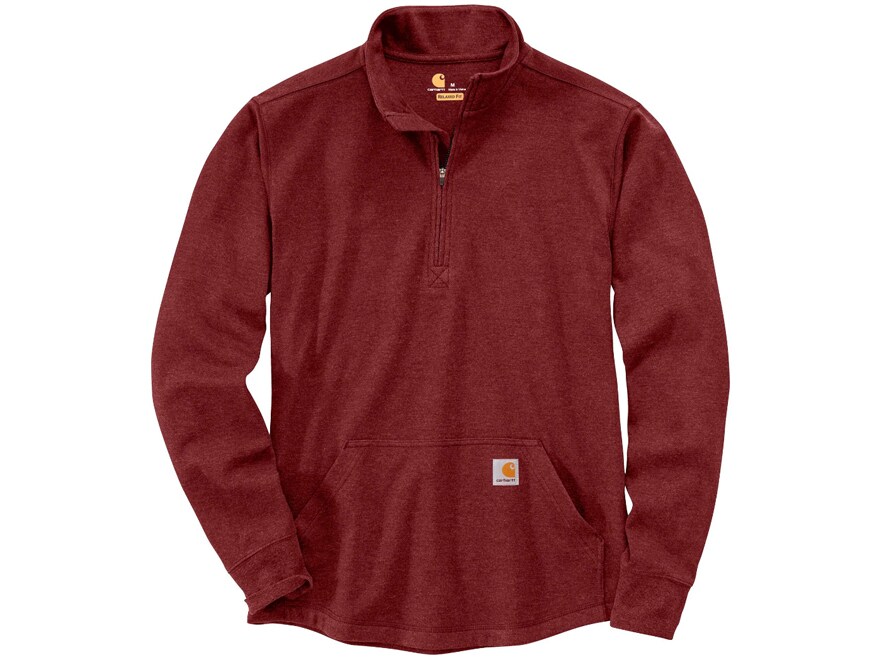 Carhartt Men's Relaxed Fit Heavyweight Long Sleeve Thermal 1/2 Zip