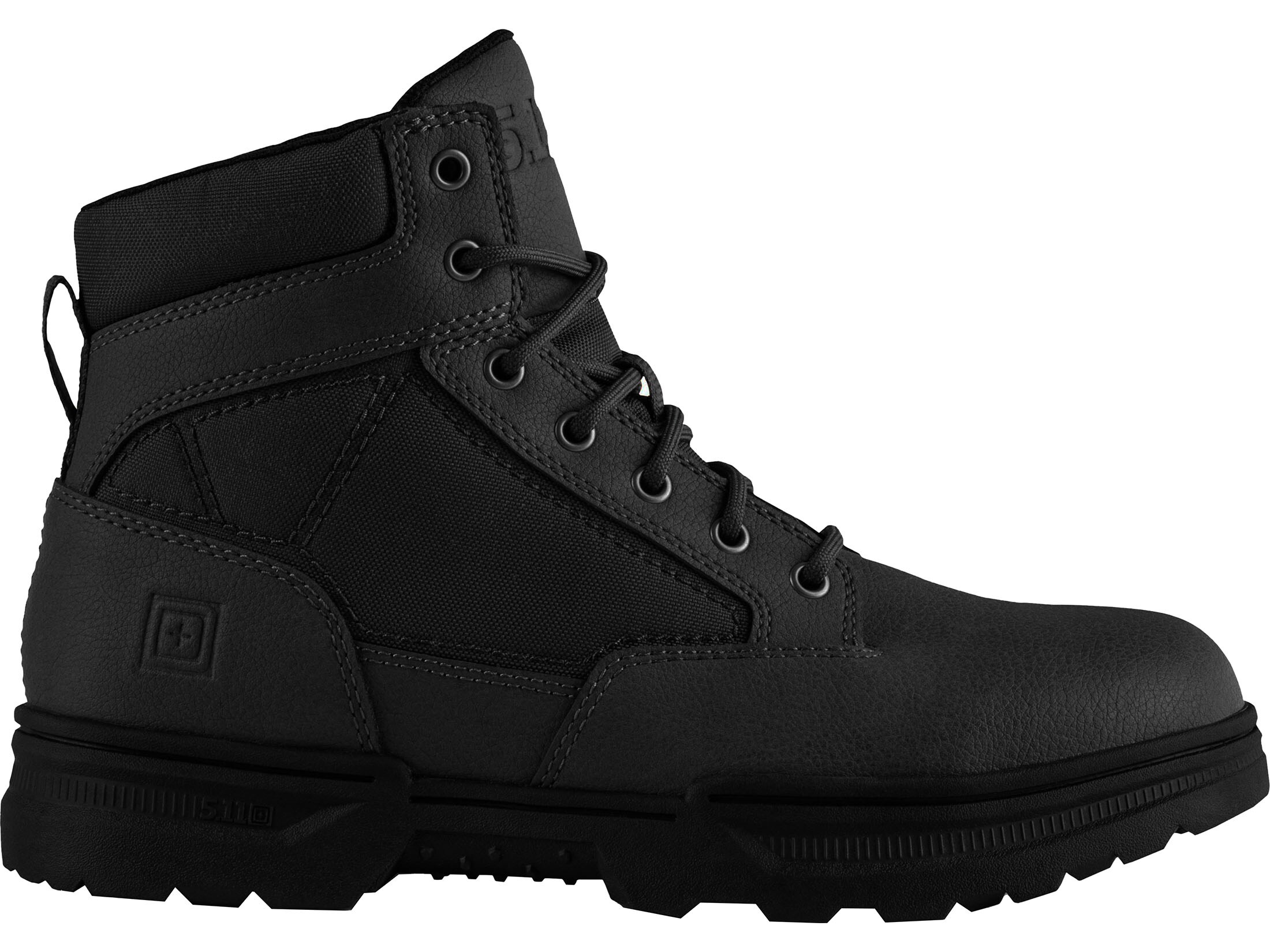 5 11 cal 6 tactical boots leather synthetic black men s 9 d