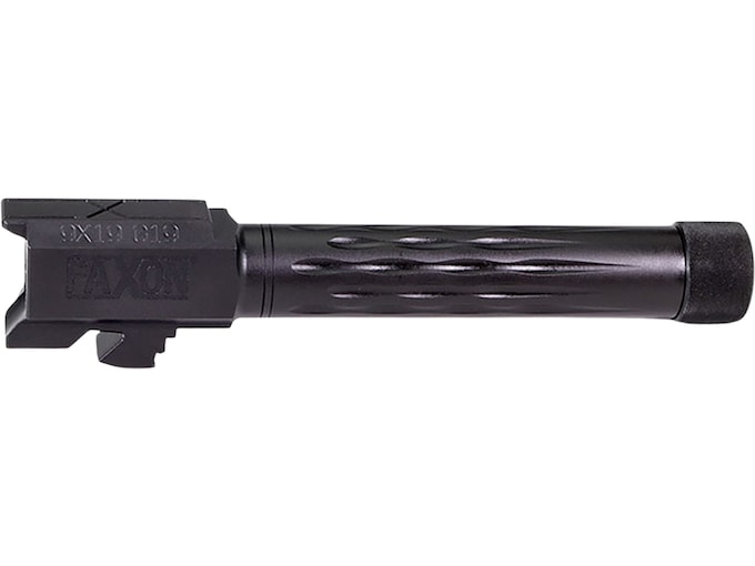 Faxon Match Series Threaded Barrel for Glock 19 9mm Luger Nitride