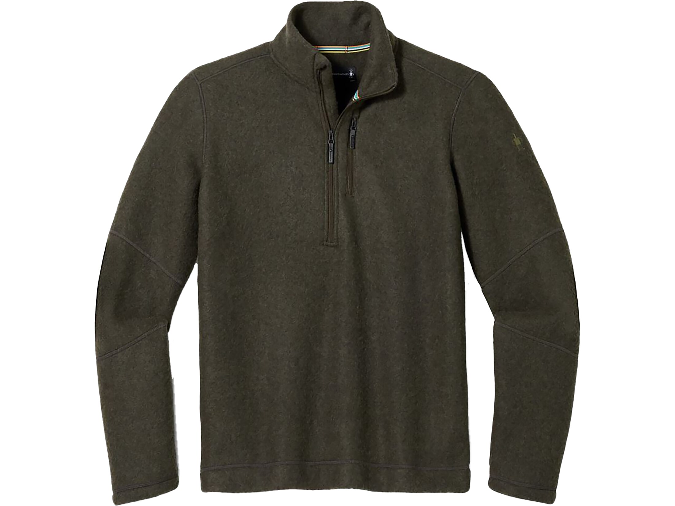 Smartwool Men's Hudson Trail Fleece Half Zip Sweater Black Medium
