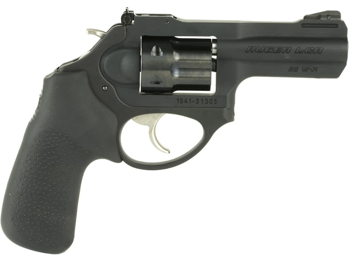 Ruger LCRx 22 Winchester Magnum Rimfire (WMR) Revolver 3″ Black Barrel 6 Round Black Grip
