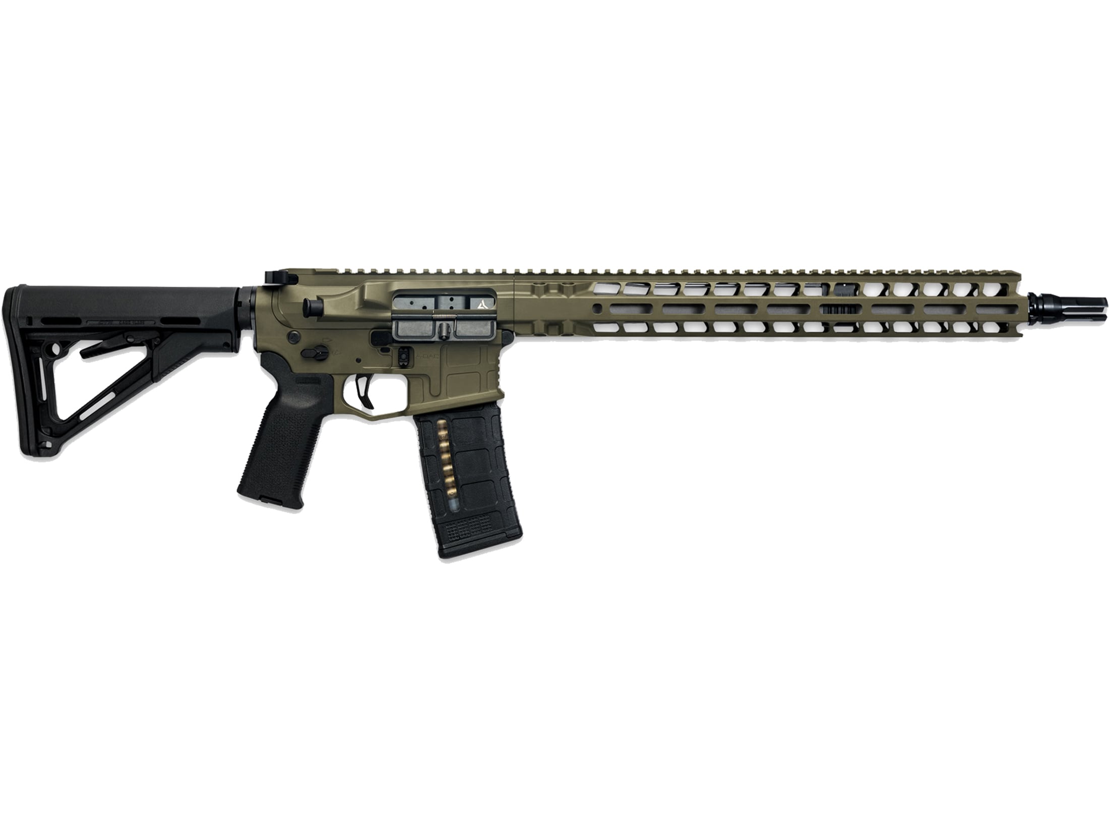 Midwest Industries MI-15F Semi Automatic Rifle 223 Wylde 16 Black