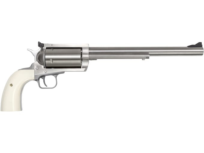 Magnum Research BFR 450 Marlin Revolver 10″ Stainless Barrel 5 Round White Grip