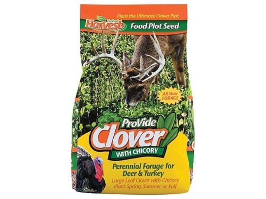 Evolved Harvest ProVide Clover with Chickory Perennial Food Plot Seed 2 lb