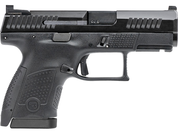 CZ P-10 S 9mm Luger Pistol 3.5″ Barrel 10+1 Round Matte Black Slide Black Grip Black Frame