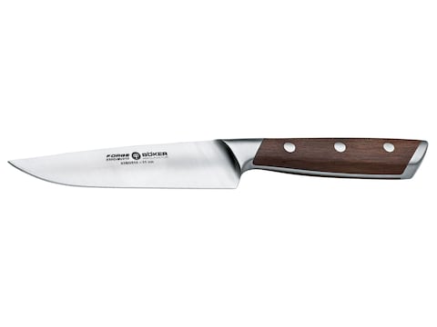 Boker Forge Utility Knife 4.3" Drop Point CrMoV Stainless Steel Blade