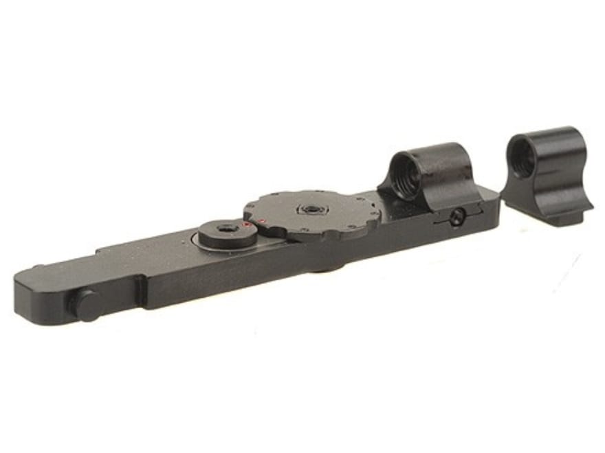 Mojo Micro Click Snap Sight Front Rear Set Mauser 98 Steel Blue