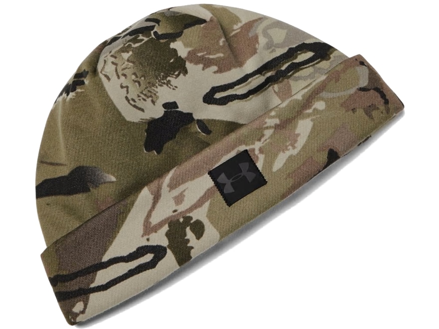 Under Armour Men's UA Camo Storm Beanie Polyester Forest All Season