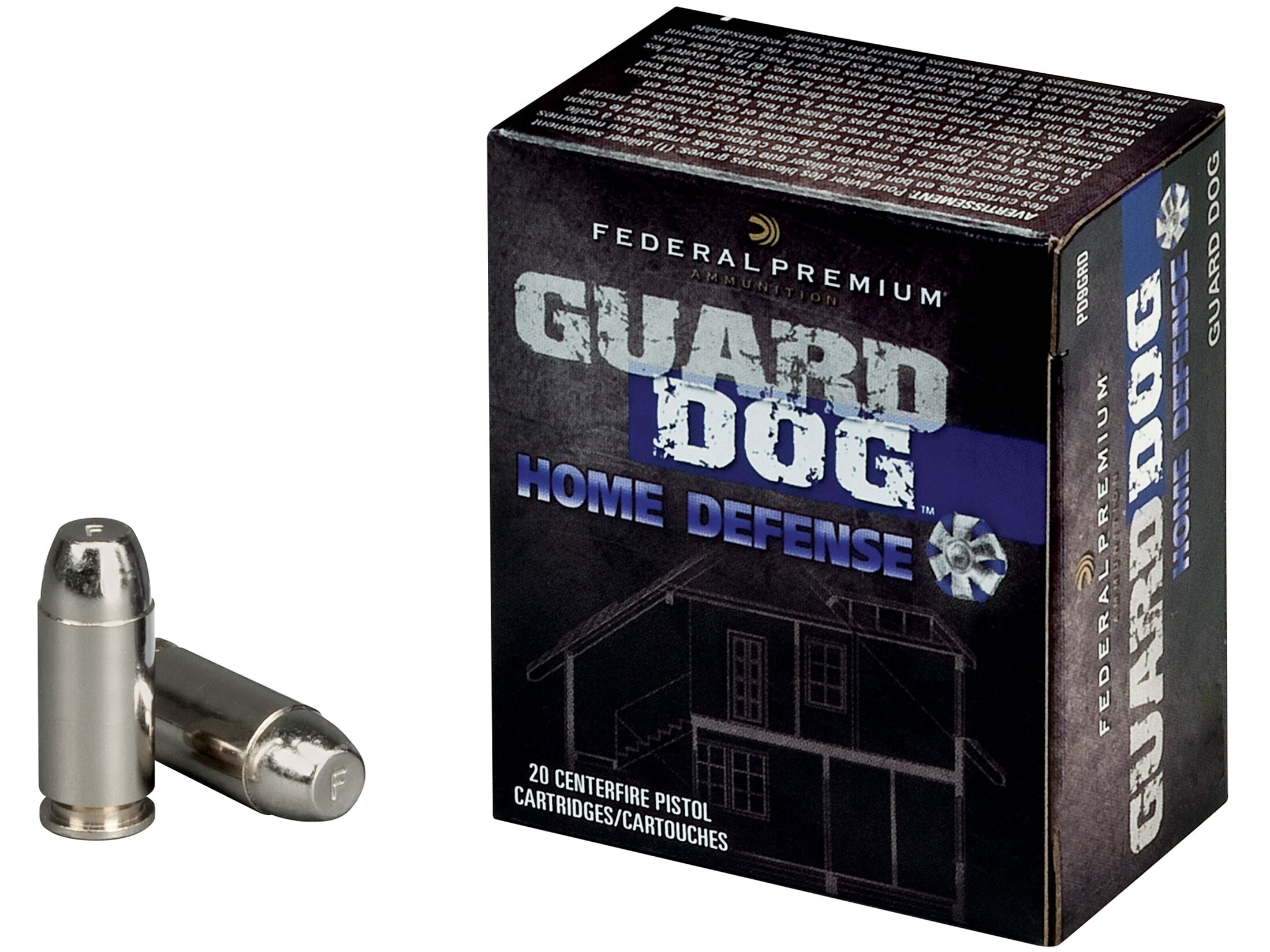 Federal Premium Guard Dog Home Defense Ammo 40 S&W 135 Grain Expanding