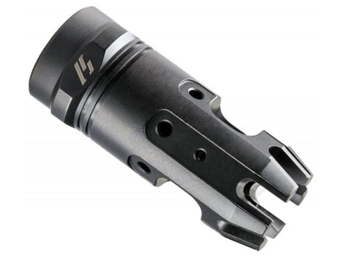 Strike Industries Mini King Comp Muzzle Brake 9mm 1/2"-28 Thread Stainless Steel Nitride