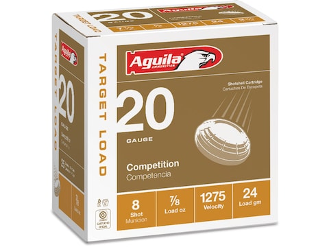Aguila Ammunition 20 Gauge 2-3/4" 7/8 oz #8 Shot