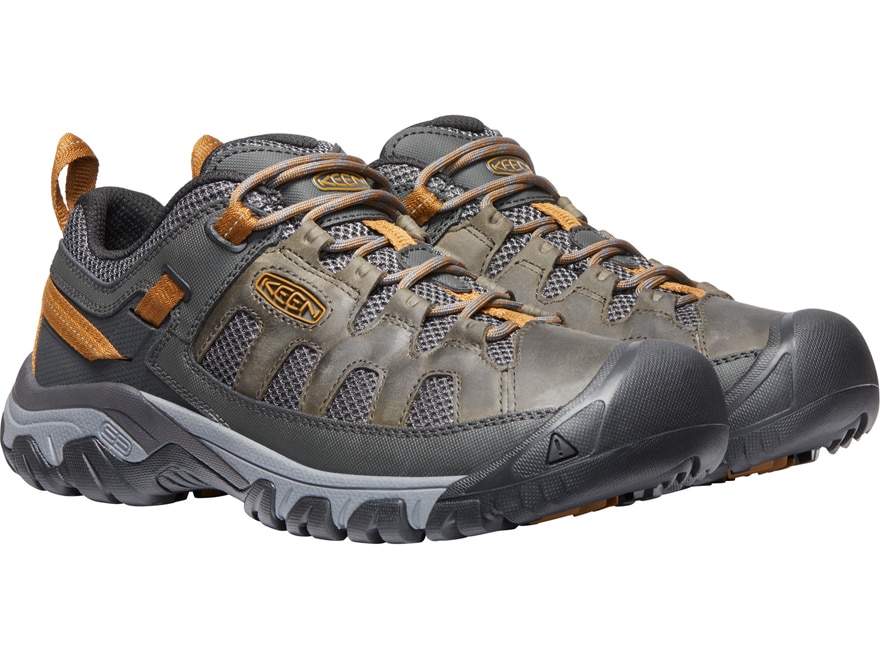 Keen Targhee Vent Hiking Shoes Leather/Synthetic Raven/Bronze Brown