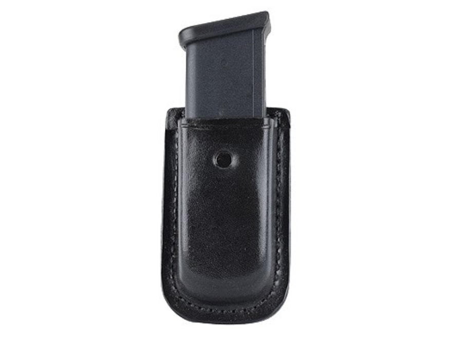 Don Hume Single Mag Pouch Glock 9mm, 40 S&W Mags Leather Black