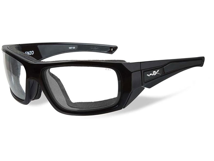 Wiley X WX Enzo Climate Control Series Shooting Glasses Gloss Black
