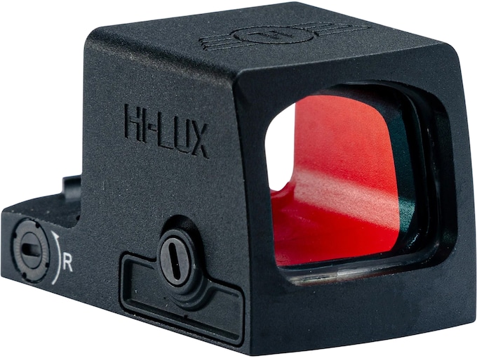 Hi-Lux TD-3E Closed Emitter Red Dot Sight 34 MOA Circle with 3 MOA Dot RMSc Footprint