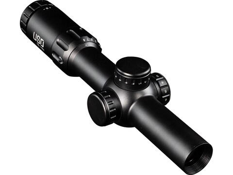 U.S. Optics TS-8X Rifle Scope 30mm Tube 1-8x 24mm Illuminated 2 MOA Dot Duplex Reticle ...