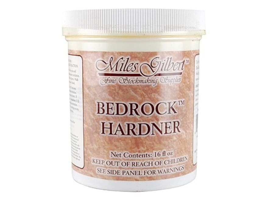 Miles Gilbert Bedrock Glass Bedding Hardner 16oz