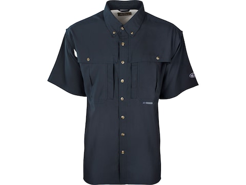 Drake Men's Flyweight Wingshooter's Short Sleeve Shirt Polyester