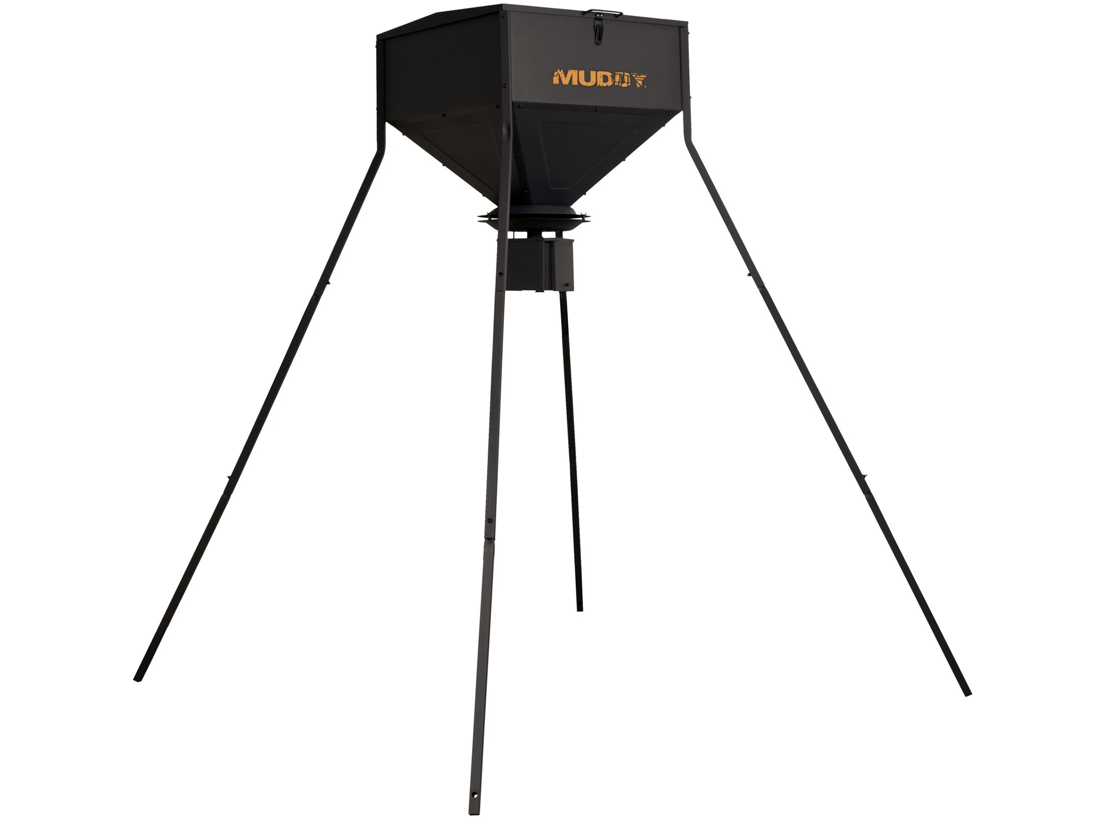 Muddy Outdoors 200 LB Standing Game Feeder Steel Black