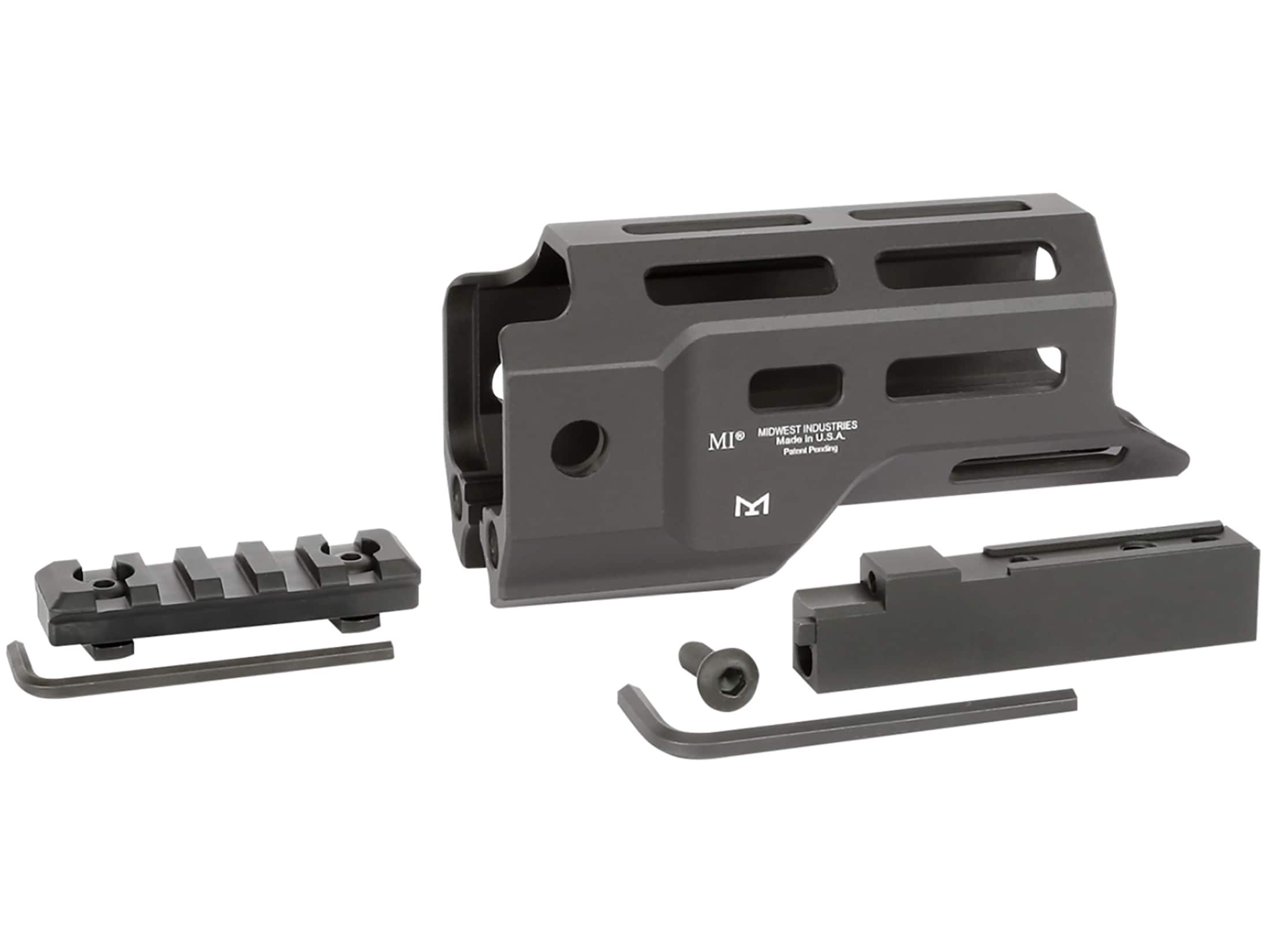 Midwest Industries Combat Rail Handguard Ruger PC Charger 4.875 M-LOK