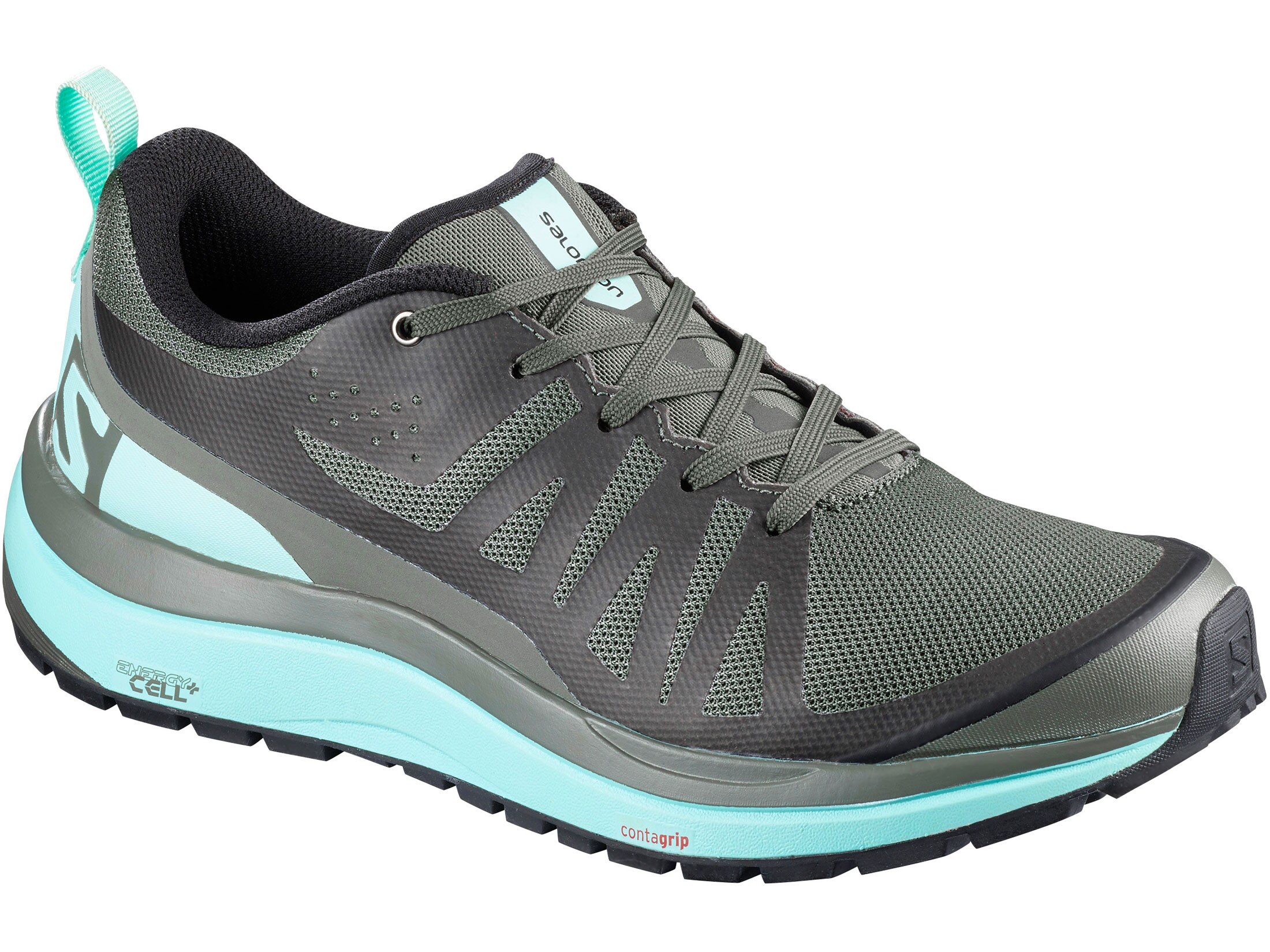 Salomon Odyssey Pro 4 Hiking Shoes Synthetic Castor Gray Women's 7 D