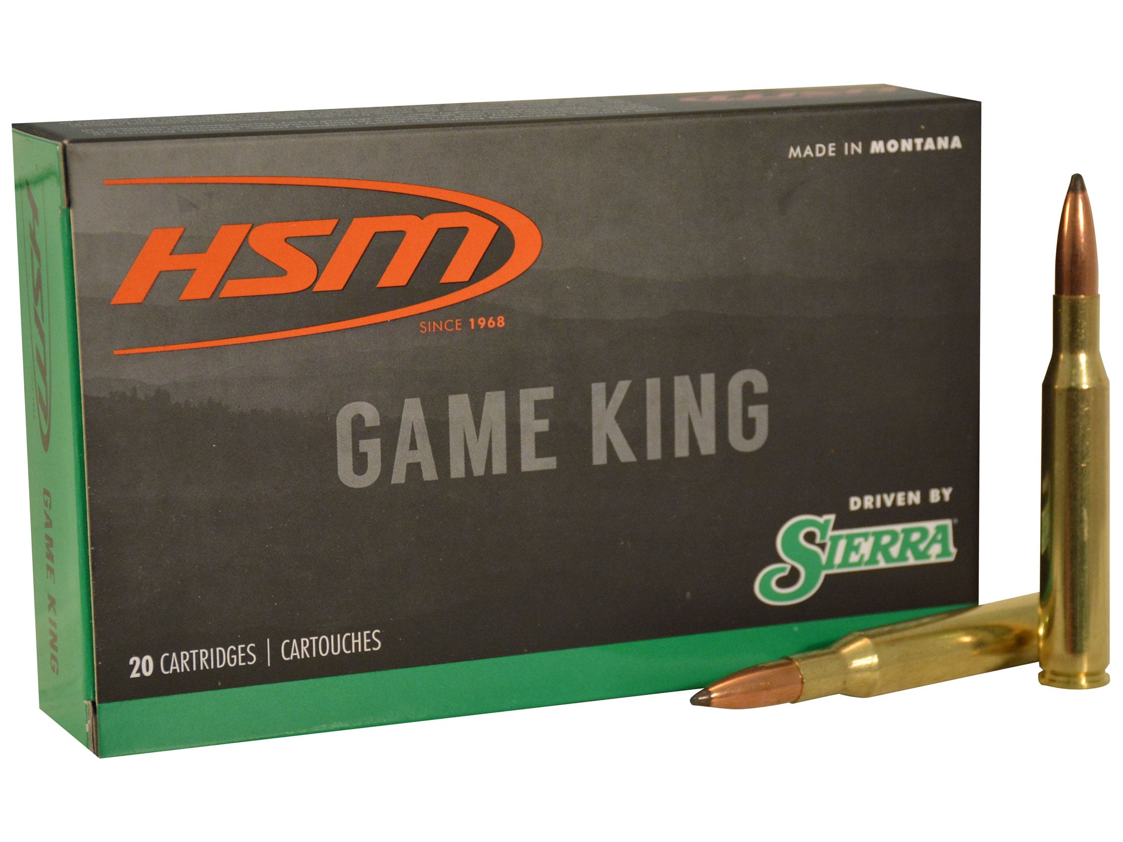 HSM GameKing 270 Winchester Ammo 150 Grain Sierra GameKing Jacketed