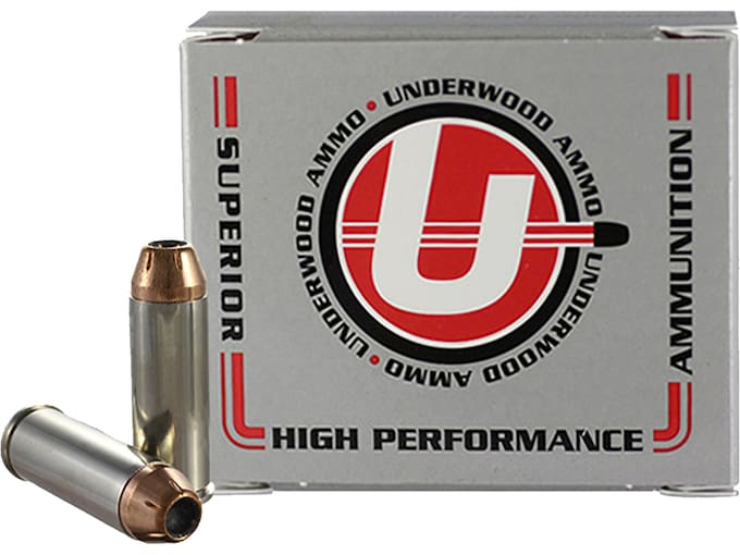 UNDERWOOD 45 LC 250GR – XTP JHP 20RD 10BX/CS | USA Gun Store