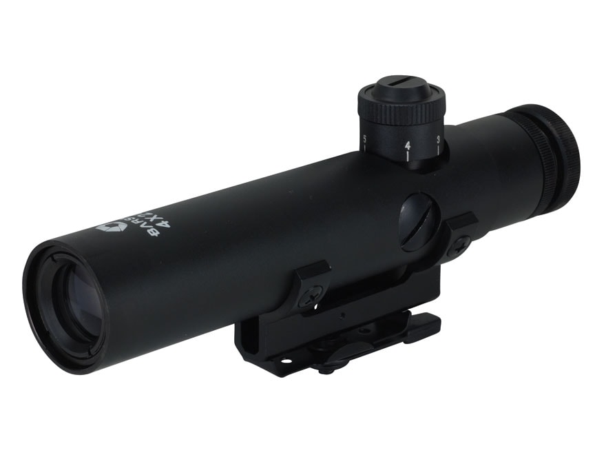 Barska M16 Rifle Scope 34mm Tube 4x 20mm 30-30 Reticle Matte Black