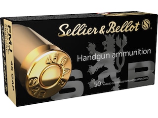Sellier & Bellot Ammunition 45 GAP 230 Grain Full Metal Jacket Case of 1000 (20 Boxes of 50)