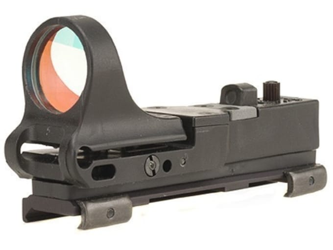 C-More Tactical Railway Reflex Red Dot Sight 8 MOA Red Dot with Integral Picatinny Mount Polymer Matte Black