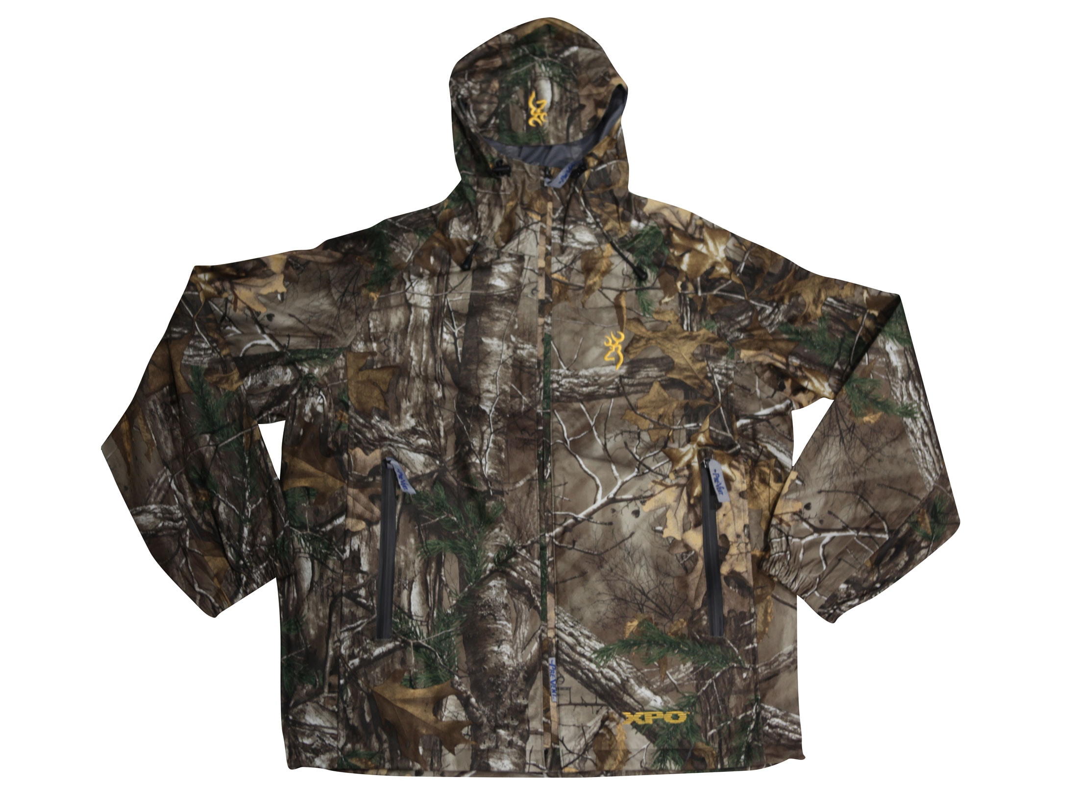 Browning Men's Scent Control XPO Pac Waterproof Rain Jacket Polyester