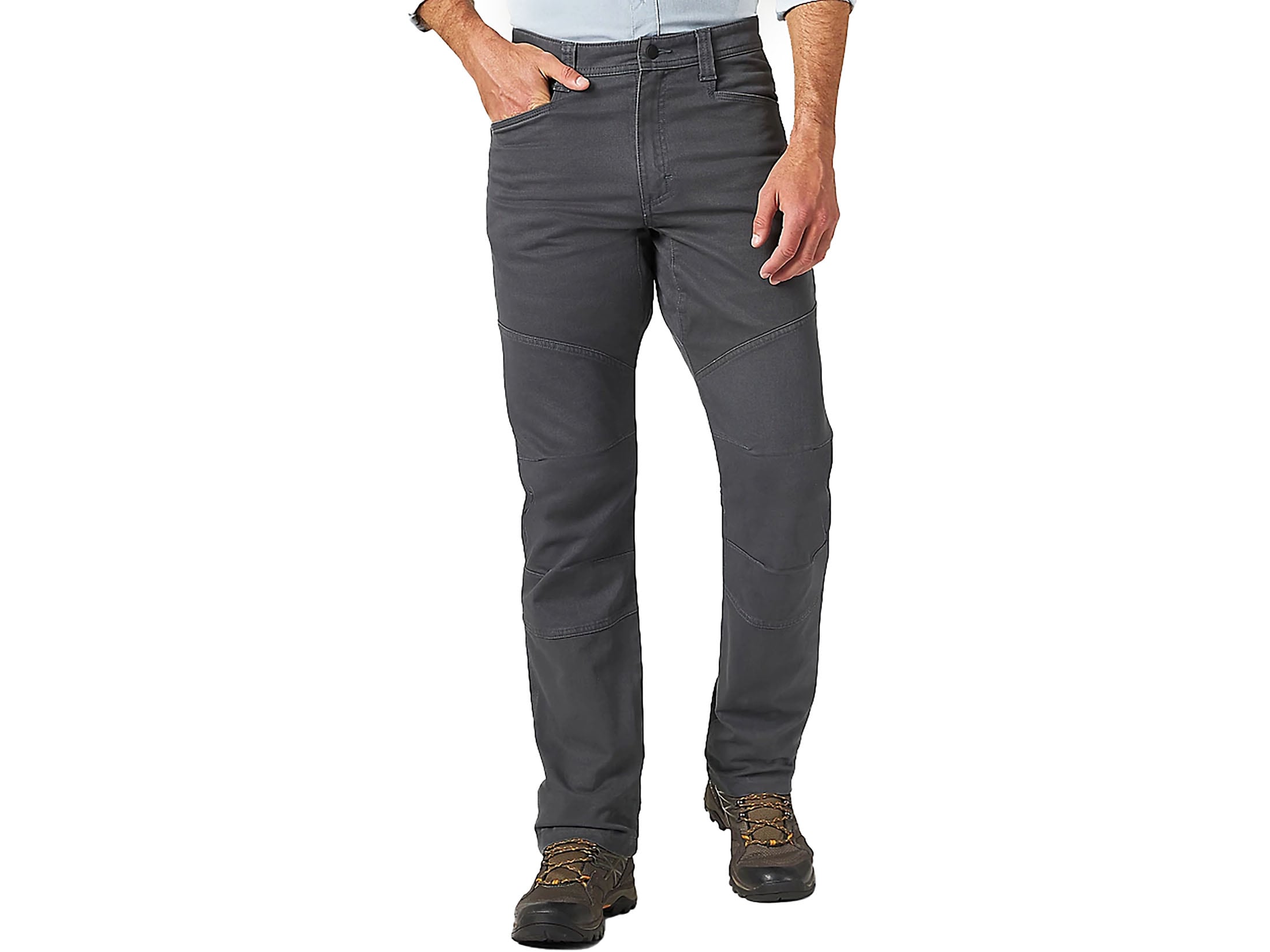 Wrangler Men's ATG Reinforced Utility Pants Gray 40 Waist 34 Inseam