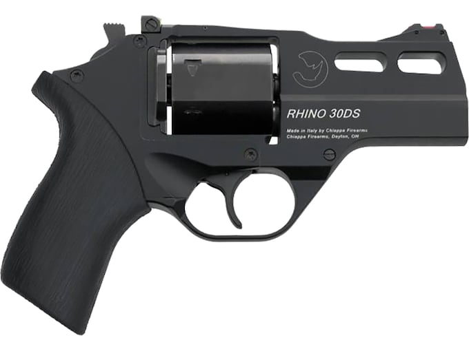 Chiappa Rhino 30 SAR 357 Magnum Revolver 3″ Black Barrel 6 Round Black Grip