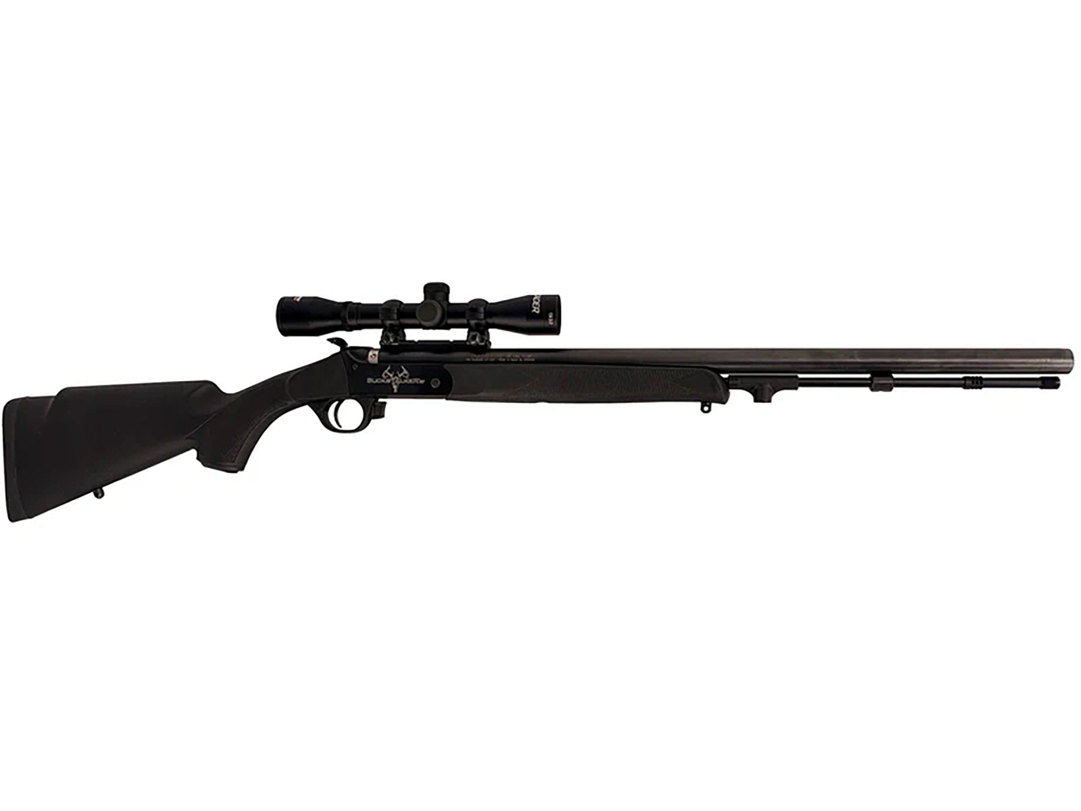 Traditions Buckstalker XT 50 Cal Muzzleloading Rifle 24 Blued Barrel