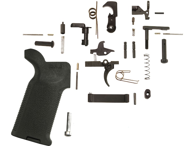 AR-STONER Complete Lower Parts Kit with Magpul MOE K2 Grip Black