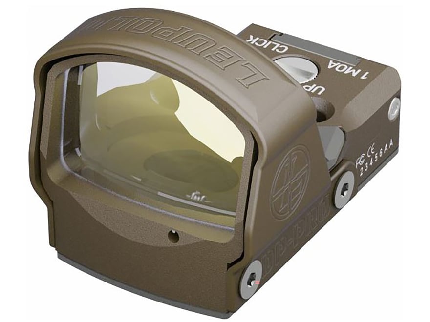 Leupold Factory Blemished DeltaPoint Pro Red Dot Sight 2.5 MOA Dot Reticle Dark Earth