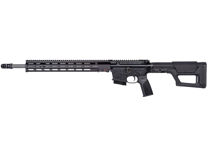 Geissele GFR Stratomatch Semi Automatic Rifle 22 Advanced Rifle Cartridge (22 ARC) 20" Black Threaded Barrel Black Frame Black Pistol Grip