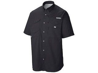 Columbia Men's PFG Bonehead Short Sleeve Shirt Black 2XL