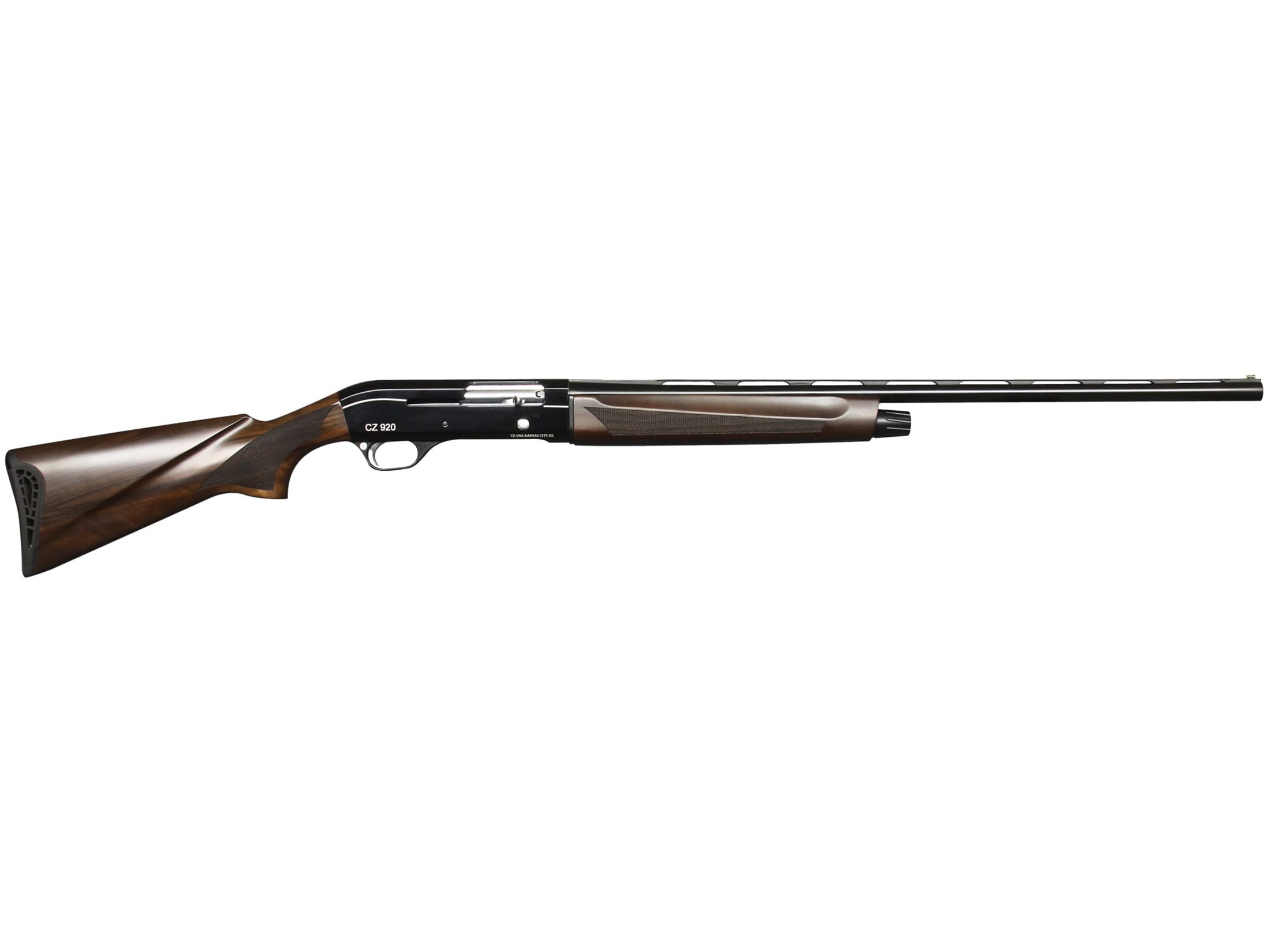 CZ 920 Semi Automatic 20 Ga Shotgun 28 Gloss Black Barrel Walnut Field