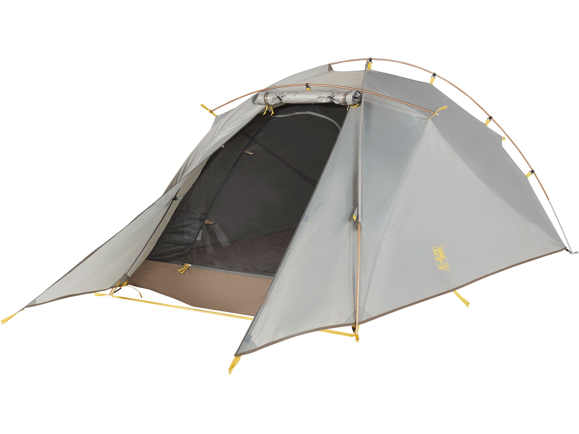 SJK Nightfall 2 Person Dome Tent 86 x 52.5 x 39.5 Polyester Gray