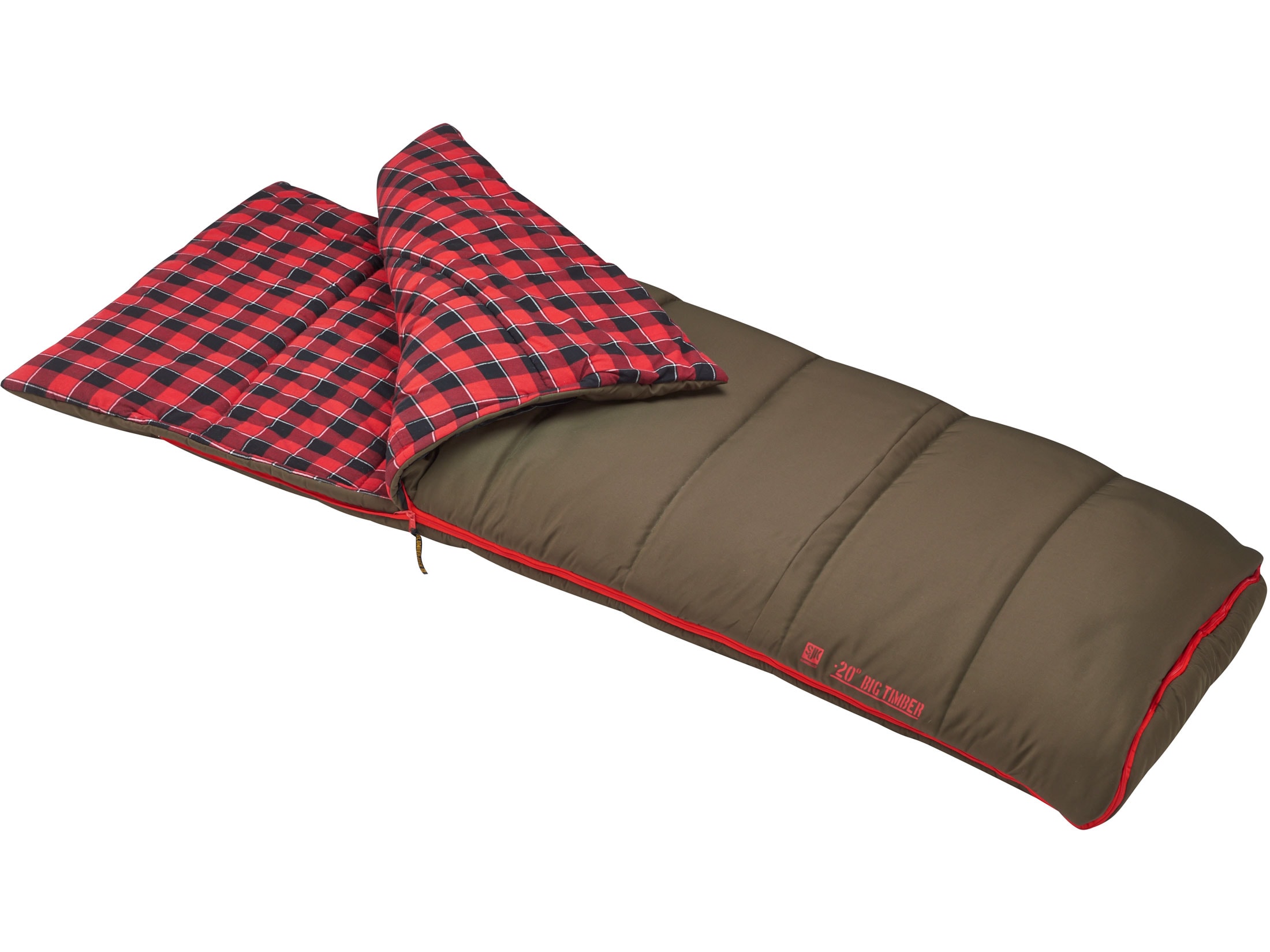 Slumberjack Big Timber Pro 20 Degree Sleeping Bag Long Cotton Duck