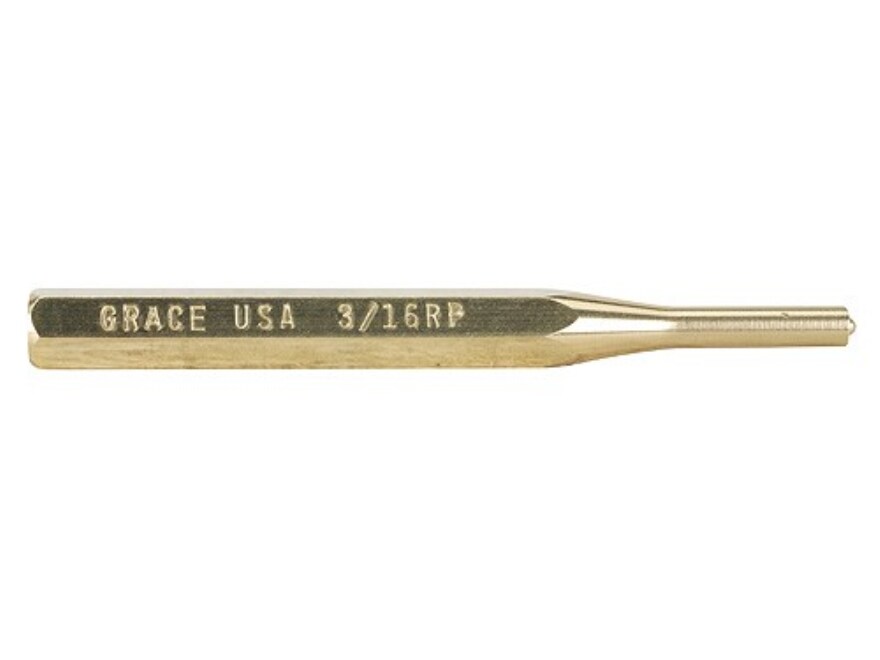 Grace USA Roll Pin Punch 3/16 Brass