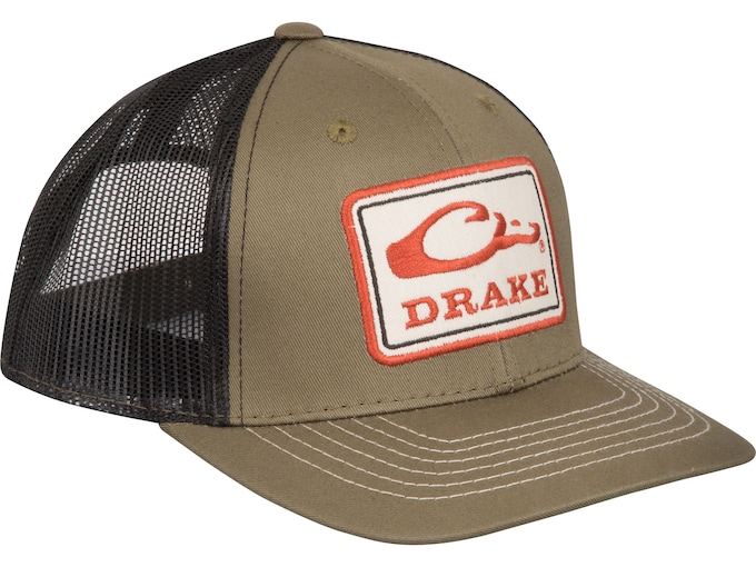Drake Square Patch Mesh Back Cap