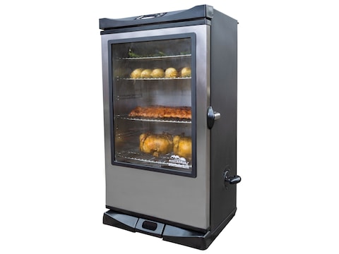 Masterbuilt Sportsman Elite SS 40 Electric Smoker RF Remote Window