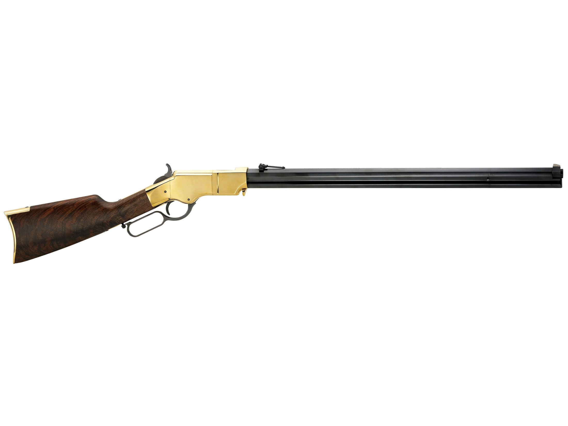 Henry Original Lever Action Centerfire Rifle 45 Colt (Long Colt) 24.5" Barrel Blued and Walnut Straight Grip