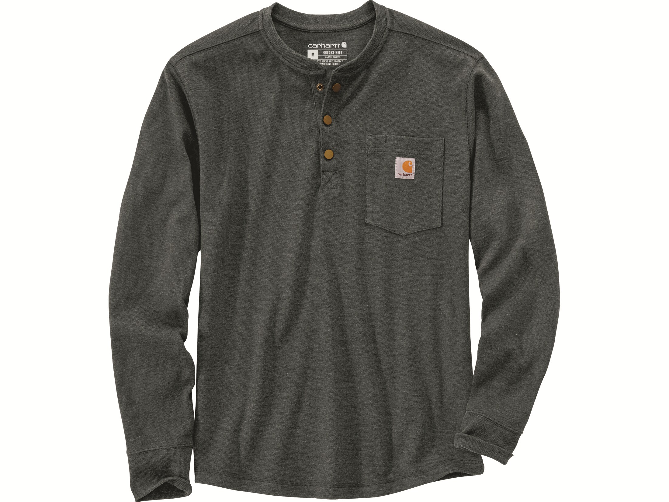 Carhartt Men's Relaxed Fit Heavyweight Long Sleeve Pocket Thermal