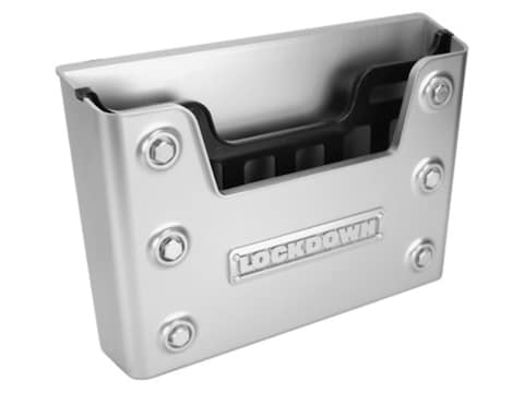 LOCKDOWN Large Document Holder Polymer Gray with Black Insert