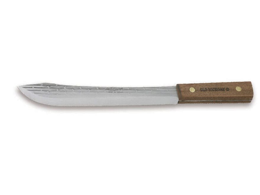 Old Hickory 7-10 Butcher Knife 10 Drop Point 1095 Carbon Steel Blade