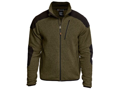 5.11 Men's Tactical Full Zip Sweater Polyester Fleece Field Green